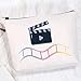 CMNIM Film Making Gift Film Director Gifts for Women Makeup Bag Film Gifts Movie Director Gifts Cosmetic Travel Bag (Film Making Gift)