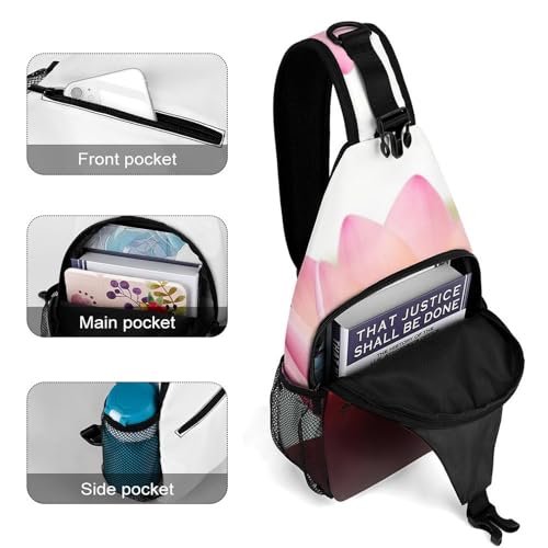 Mochila tipo bandolera para trekking y uso casual miniatura 4