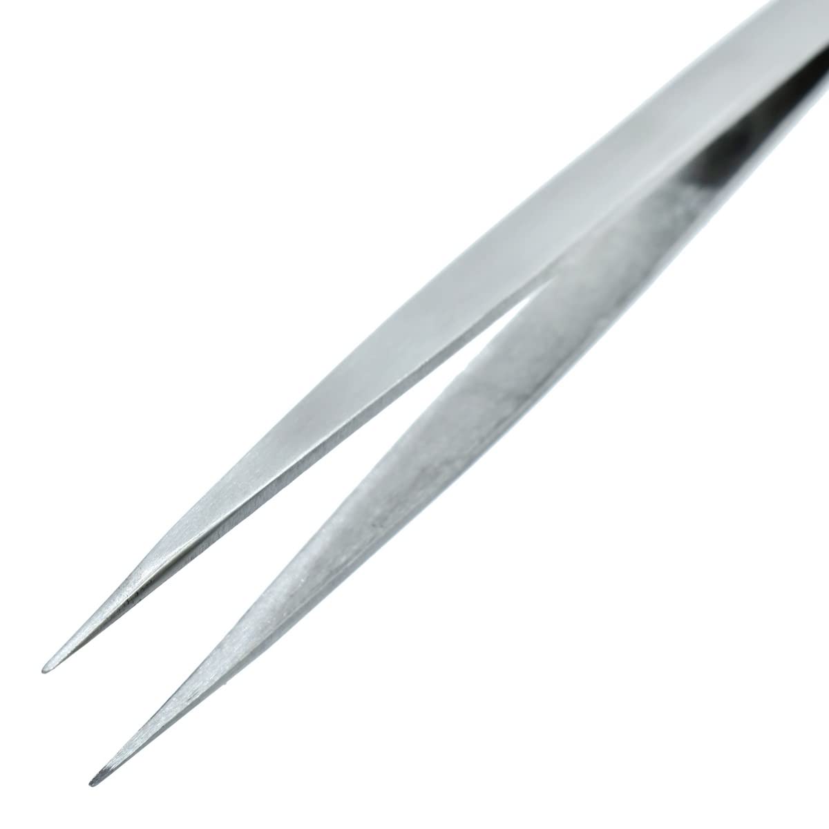 53ARTS Set of 6 Non-Magnetic Tweezers - Heavy Duty for Electronic Repair & Personal Care (Stainless Steel) 1