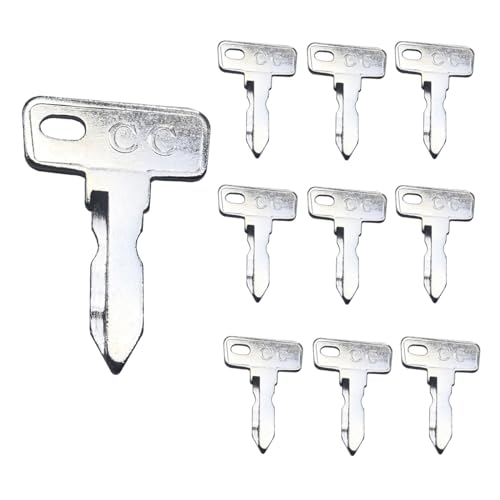Ignition Key for Club Car Golf Cart - Ignition Key Fits for Club Car Precedent 2004-Up and Club Car DS 1982-Up and Electric Golf Carts, Replace 1012505 17063-G01 AM10079t (AM10079)