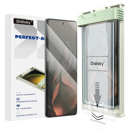 Didisky 2-Pack Tempered Glass Screen Protector for Motorola Moto Edge 2025 Supports Ultrasonic Fingerprint 3D Curved Full Coverage HD Clear with Easy Installation Frame Case Friendly 9H Hardness
