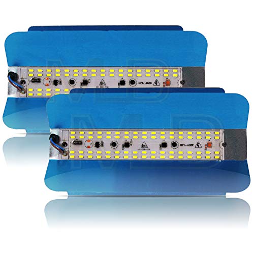 Image of MLD 10 Watts Patra Body Led Flood Lights helozen outdoor Portable Replace Wall lamp ip65 (10 watt,Colour-White)-Pack of 2