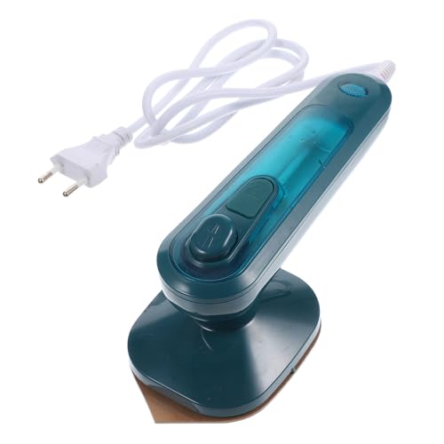 BAZEITFLOW Plancha de Vapor Portátil para Ropa Portátil Ligera con Tanque para Viaje y Hogar Adecuada para Fabricada Aleación y Abs Enchufe Europeo