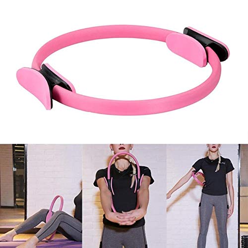 CIRCULO/ARCO MAGICO PARA PILATES/YOGA 38CM Cor:Rosa