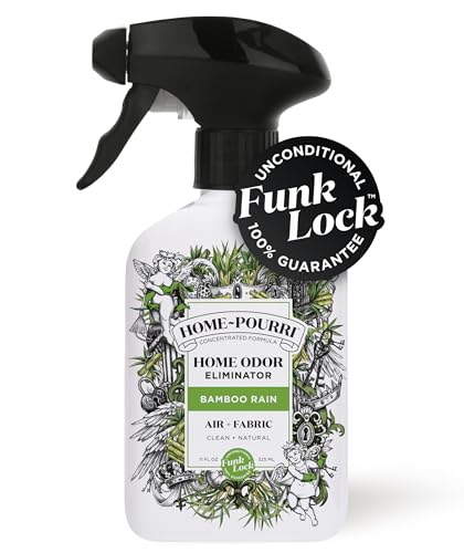 Image of Home-Pourri Air + Fabric Multi-Purpose Odor Freshener Spray, Bamboo Rain, 11 Fl Oz - Jasmine, Bamboo and Fresh Grass