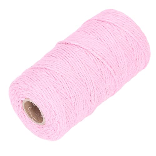 Decoração de presente, corda de algodão touc confortável com algodão para jardinagem embalagem faça