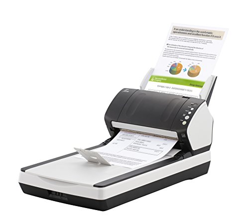 Fujitsu fi-7240 600 x 600 DPI Flatbed & ADF Scanner Black, White A4