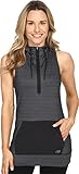 New Balance Women's Performance Fleece Vest, Black, Small