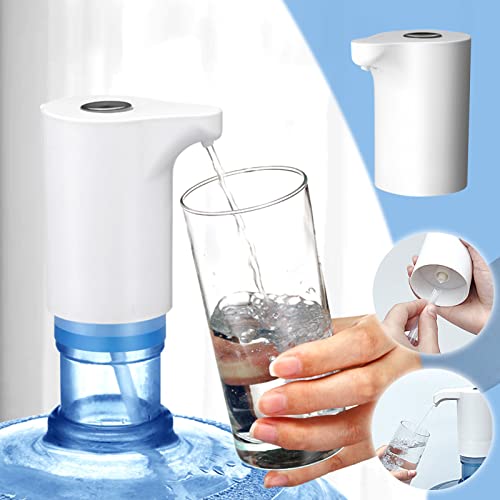 Yydgh Smart Water Bottle Dispenser, Wate Pump 5 Gallon Water Dispenser Automatic Drinking Water Pump Usb Rechargeable Water Jug Pump Dispenser Switch For Universal 5 Gallon Bottle #TOP2
