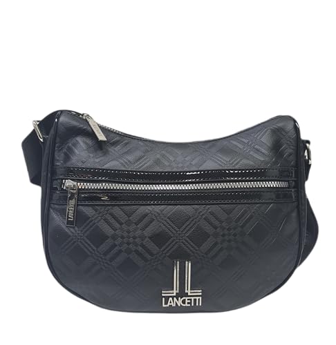 ✔️Tracolla regolabile in Tessuto con logo stampato.✔️Chiusura: Cerniera. ✔️Dimensioni: 31 X 21 X 13 cm.