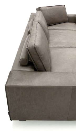 Machalke Long Beach Ecksofa inkl. Hocker Rodeo stone - 4250385939518 Machalke Long Beach Ecksofa inkl. Hocker Rodeo stone