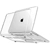 Klasse MacBook Pro 16.2 inç 2021-2023 M1-M2-M3-M4 Çip ile Uyumlu Şeffaf Dayanıklı Koruyucu Kılıf, Ultra İnce Kabuk Koruma Sert Kapak Pro 16 inç A2485 A2780 A2991 A3186 A3403 (Şeffaf)