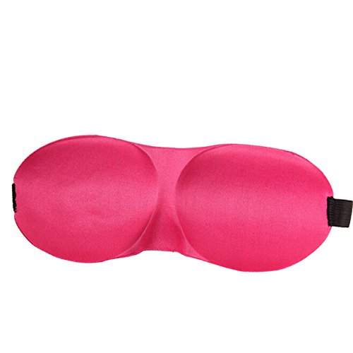 Remeehi Lightweight Memory Foam Comfortable 3d Eye Mask Rose Pink