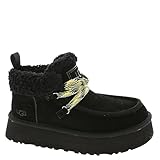 UGG Women's Funkarra Cabin Cuff Slipper, Black, 9