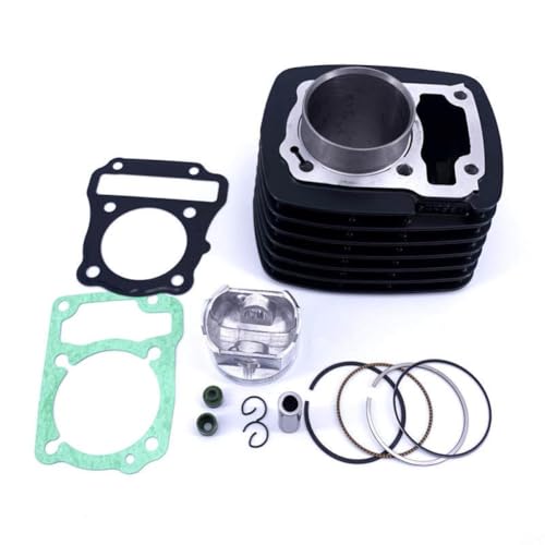 ピストンリングセットシリンダーブロック 5A 12 自動車オートバイ部品と互換性部品番号 WH125-12 SDH125-53-53A(black)