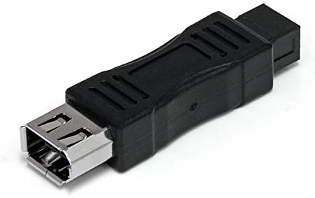 StarTech.com IEEE-1394 FireWire Adapter - 9 Pin to 6 Pin M/F (FIRE96MF)