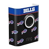 All-New Limited Edition, Official NFL Faceplate for Ring Doorbells - Video Doorbell 3, Video Doorbell 3 Plus, Video Doorbell 4, Battery Doorbell Plus, and Battery Doorbell Pro | Buffalo Bills
