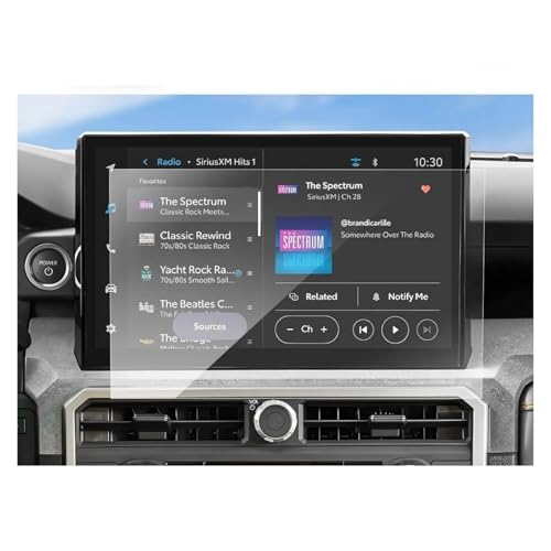 Film protecteur d'écran GPS 14" pour Toyota Tacoma 2024 en PET lors de vos trajets quotidiens