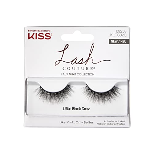 KISS Lash Couture Faux Mink Collection Lashes - Little Black Dress