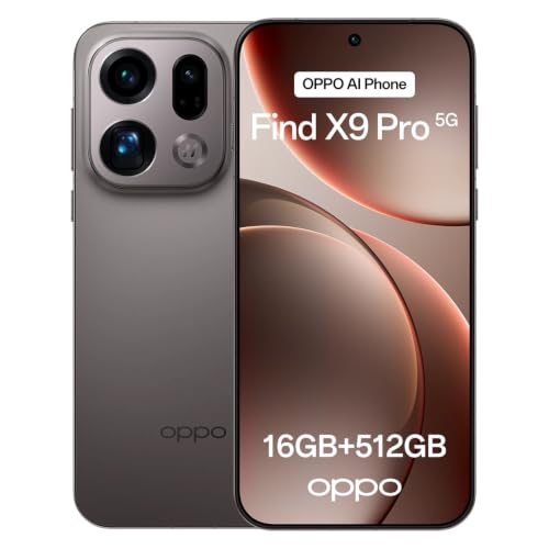 OPPO Find X9 Pro 5G 16+512GB, AI Unlocked Smartphone, 6,78' 120Hz ProXDR...