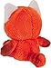Mattel Disney and Pixar Turning Red Plush Toy, Red Panda 10-inch Mei Lee Teddy Bear, Soft Stuffed Animal Inspired by Movie Character