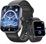 Smartwatch Herren Damen, 1,91" HD Fitnessuhr mit Alexa & Telefonfunktion, 100+ Sportmodi Smart Watch, Pulsmesser/Schlafmonitor/Schrittzähler Sportuhr, IP68 Wasserdicht Fitness Tracker für iOS/Android