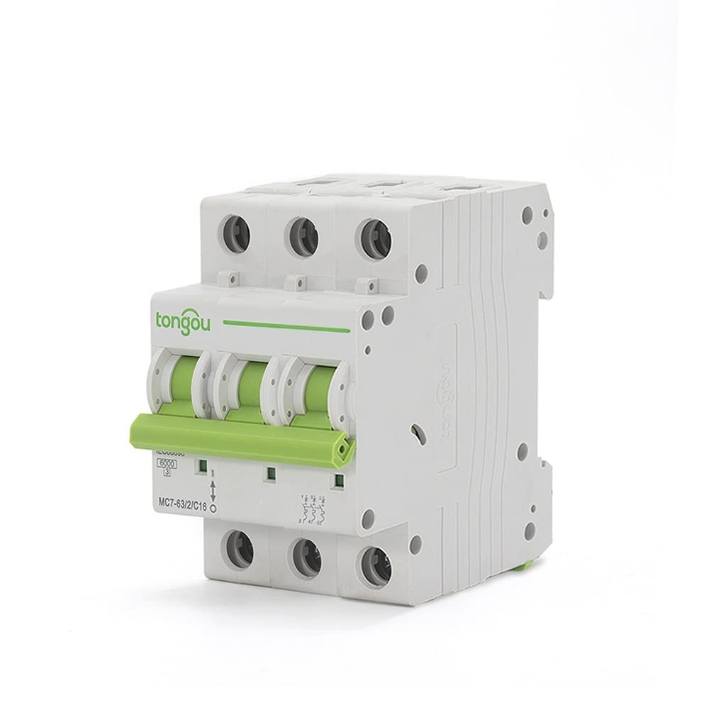 Przełącznik różnicowy, wyłącznik magnetyczny wyłącznik automatyczny 3P 4P 6A 10A 16A 20A 25A 32A 40A 50A 63A 6KA 110V/220V/400V 50/60Hz MCB (rozmiar: 4, kolor: 40A)