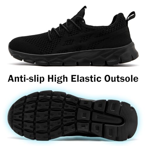 Image of DLWKIPV Womens Walking Shoes Slip On Sneakers Tennis Shoes Running Sport Workout Gym Shoes Athletic Non Slip Lightweight Breathable Fashion Casual Shoes for Travel Work