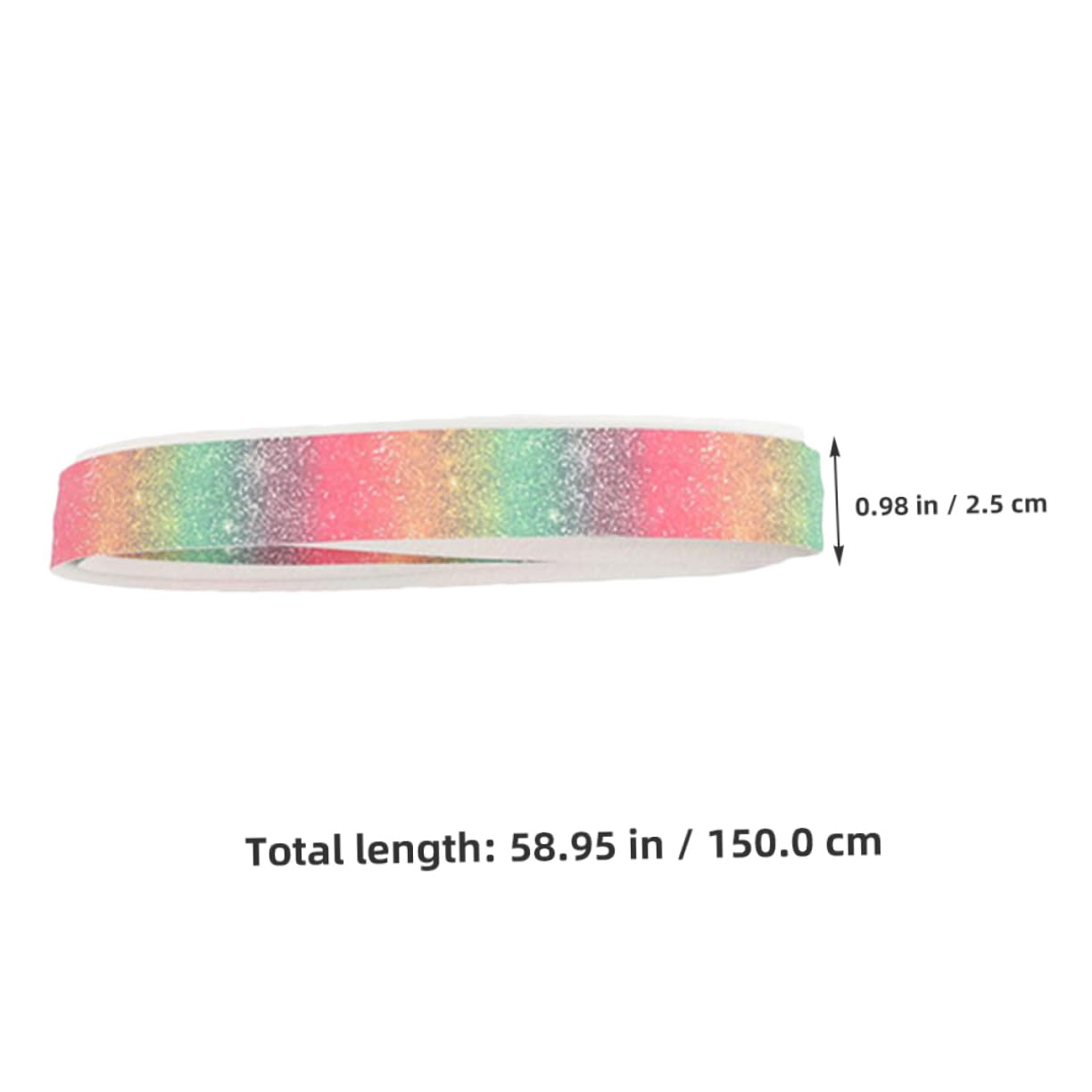 POPETPOP 4Pcs Rainbow Color Changing Bat Grip Tape Skid Moisture Wicking Overgrip for Tennis Badminton Rackets Soft PU Material Non Slip Handle Wrap for Sports Equipment