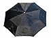 Totes Fashion Auto Open Umbrella 42 Arc - Black with Wood Handle