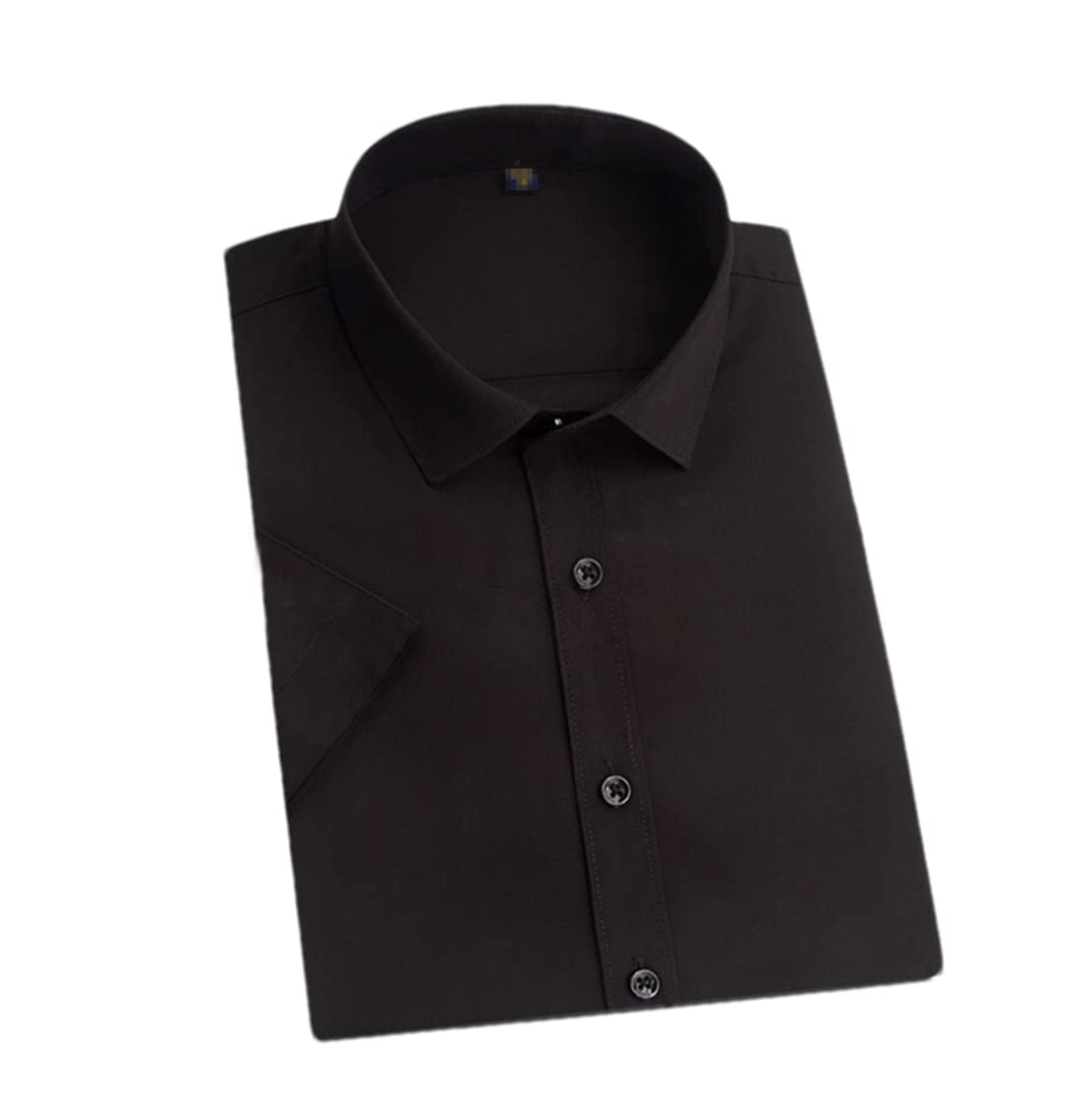 Chemise d'été décontractée chemise sociale formelle XXL