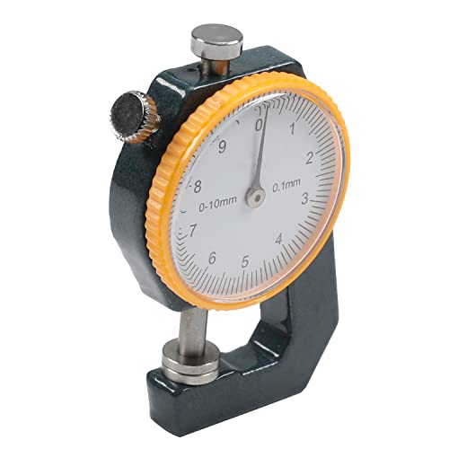 Calibrador de espesores Bettomshin de metal y cuero, rango 0 a 10 mm, precisión 0,1 mm, 1 pieza miniatura 1
