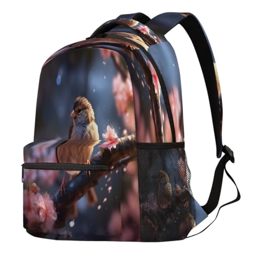 Sac à dos fleurs de cerisier pour voyage, randonnée et sorties le week-end