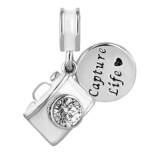 Capture Life Travel Vintage Camera Charm Compatible With Pandora Charms Bracelets2