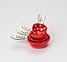 Cosmos Gifts 21103 Fine Ceramic Mushroom Measuring Spoons 4 piece set