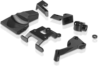 Amortiguadores Accesorios De Motocicleta Kit De Soporte De Montaje De Amortiguador De Dirección para Y&AMAH&A MT-07 M&Oto C&Age MT07 M&Oto C&Age 2014 2015 2016 (Color : Negro)