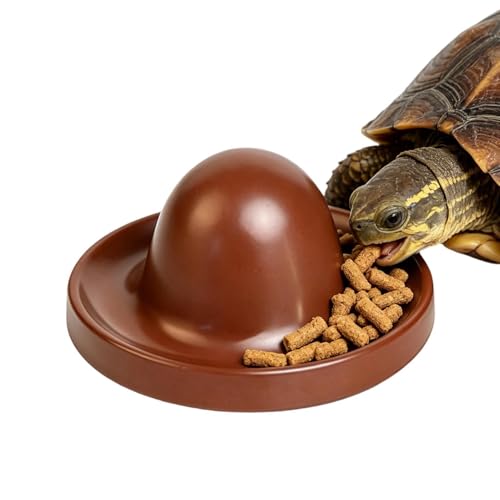 Generisch Futternapf Für Reptilien- 12 X 2, 3 cm Futternapf Für Reptilien | Kippschutzbehälter | Bartagamen- Futterspender | Für Tierhalter, Züchter, Terrarien, Käfige, Unterstände, Geschäfte Und