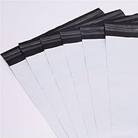 1 Lot De 100 Pochettes En Polyéthylène Blanc 310x410 Mm Pack