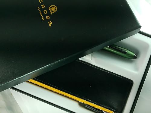 Bolígrafo Rollerball Cross Townsend verde noche con estuche miniatura 5