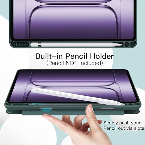 Image of TGK Case for OnePlus Pad 3 13.2 inch Tablet, Pad 2 Pro, Pad 4 Pro Case Trifold Smart Stand Cover (Green)