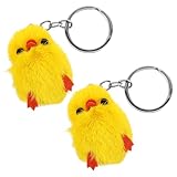 Adoré des enfants : son adorable motif de dessin animé plaît beaucoup aux enfants et en fait un porte-clés idéal pour compléter leur collection. porte-clés animal, porte-clés canard en peluche