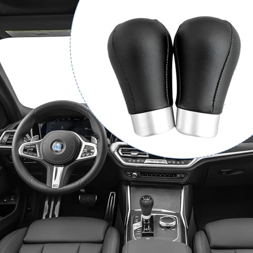 lcyen 6 Gang Car Gear Shift Knob Sporthebel Handball für BMW 1 3 5 6er X1 X3 X5 E60 E61 E65 E83 E84 E91 E92