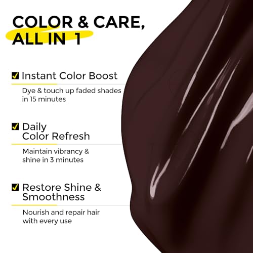 Image of COLORLOMO Semi Permanent Hair Color Depositing Conditioner, Dark Brown