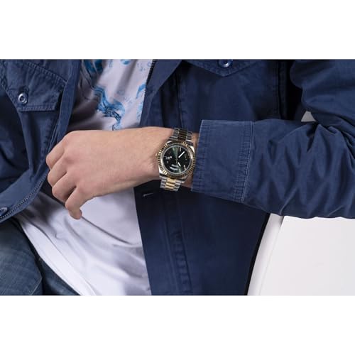 Image of Guess Men's GW0265G Series| Analog Dress Watch| Stainless Steel Case| Stainless Steel Bracelet | 50M Water Resistance