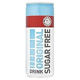 Euro Shopper Original Sugar Free Energy Drink 250Ml, Case Of 24