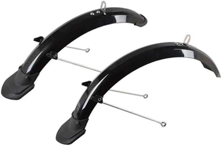 20 inch Deform Resistant Full Cover Bike Fenders Bicycle Mudguard Set Front and Rear Fit for Folding Bike 55mm Width