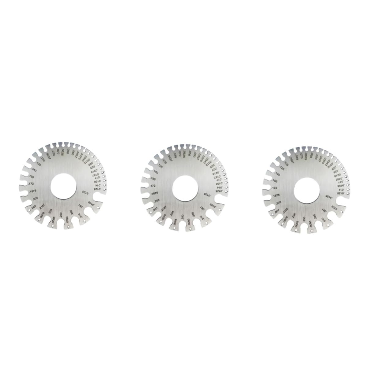 ULTECHNOVO 3pezzi Inossidabile Precisione Misuratore Spessore Per Saldatura e Ispezione Righello Portatile Per Strumento Misurazione Per Saldatori e Precisione