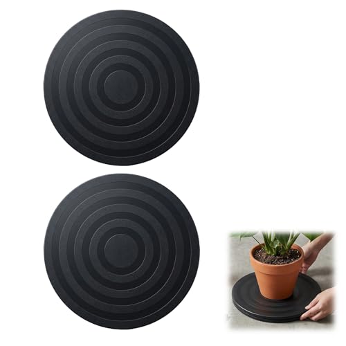 Tourne-Disque Rotatif Rotatif à 360 Degré Plateau Pivotant TV Support Pivotant Plateau Universel Rond Plateau Tournant Manuel Billes en Acier, Support Pivotant pour TV, Ordinateur. (2)