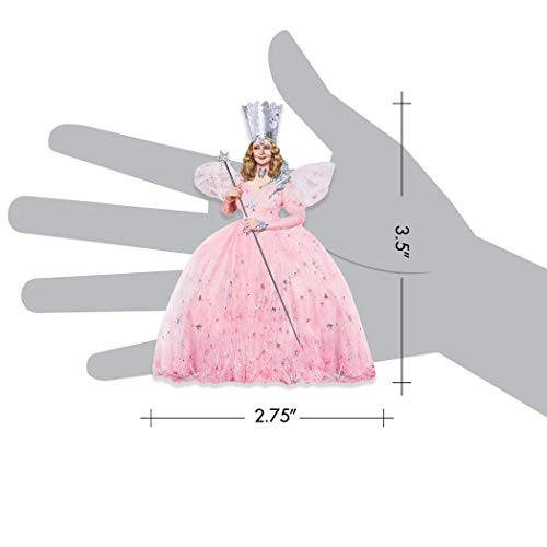 Imán decorativo Wizard of Oz Glinda 3.5"x2.75" miniatura 2