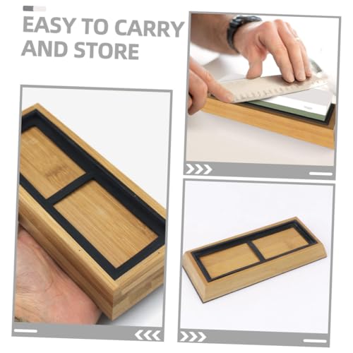 Support de pierre à aiguiser de cuisine Cabilock double pack - 4